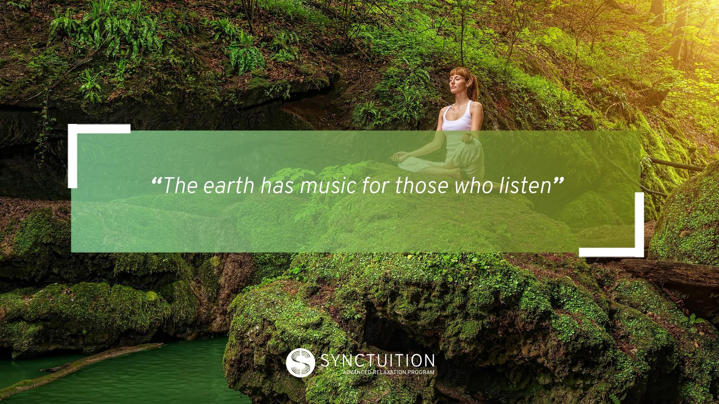 Synctuition’s sound engineers recorded the most relaxing and beautiful nature sounds all over the world.